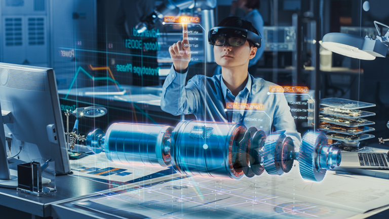 Why is it important to integrate CAD and virtual reality databases in digital and manufacturing processes