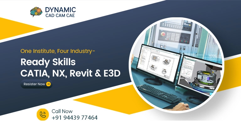 one institute, four industry-ready skills — catia, nx, revit & e3d