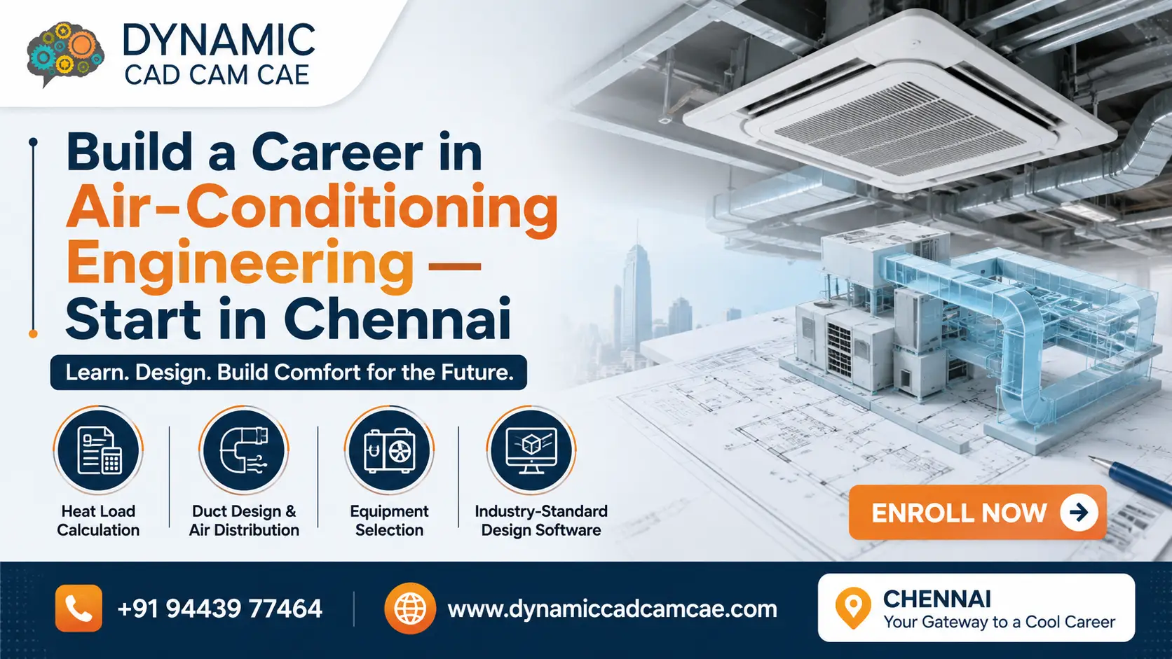 build a career in air-conditioning engineering — start in chennai