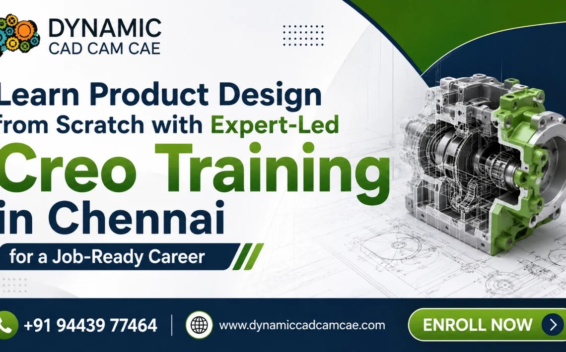 learn product design from scratch with expert-led creo training in chennai for a job-ready career