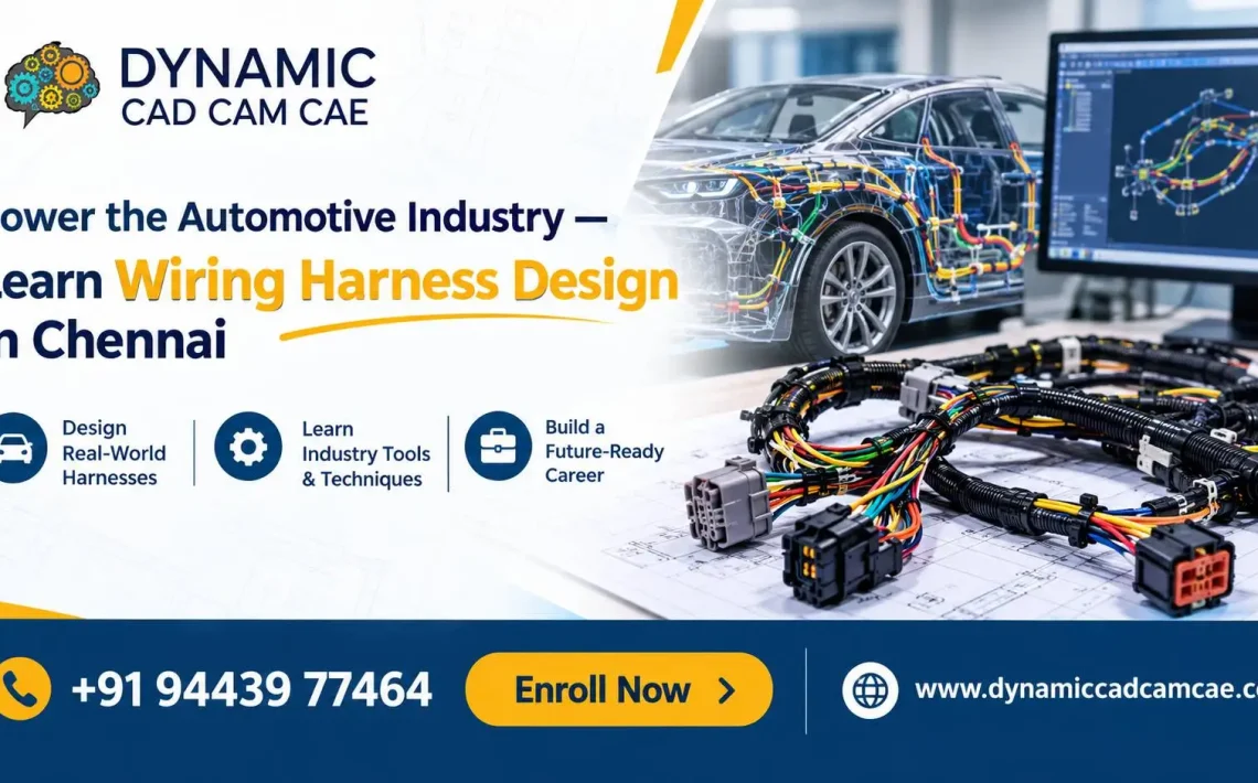 power the automotive industry — learn wiring harness design in chennai