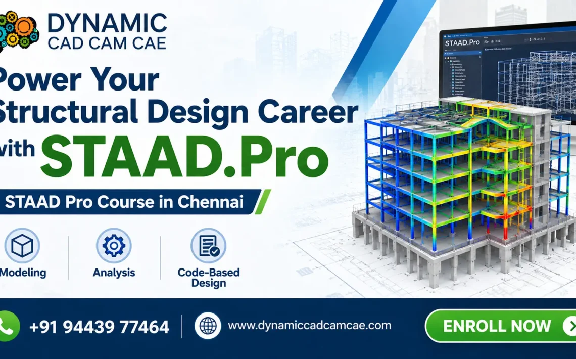 power your structural design career with staad.pro