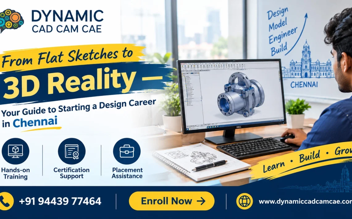 from flat sketches to 3d reality — your guide to starting a design career in chennai