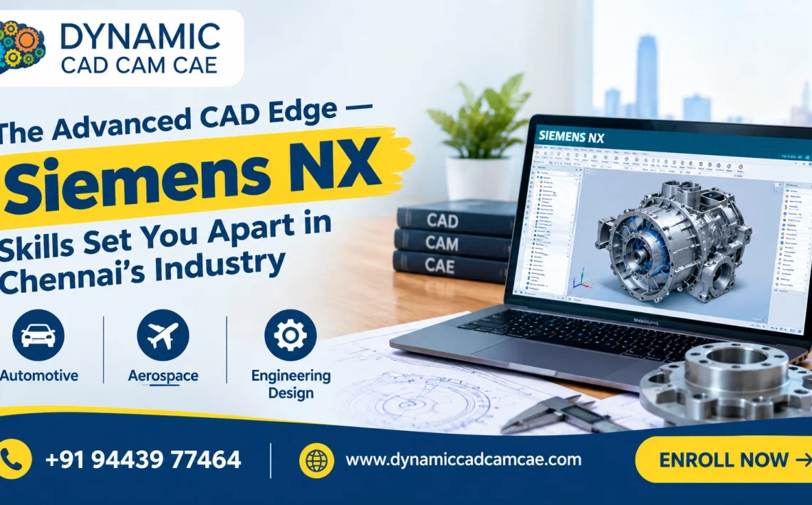 the advanced cad edge — how siemens nx skills set you apart in chennai’s industry